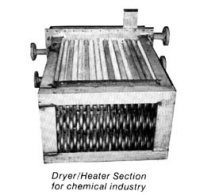 IFTE Dryer/Heater Section for chemical industry